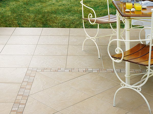 Carrelage mosaique terrasse