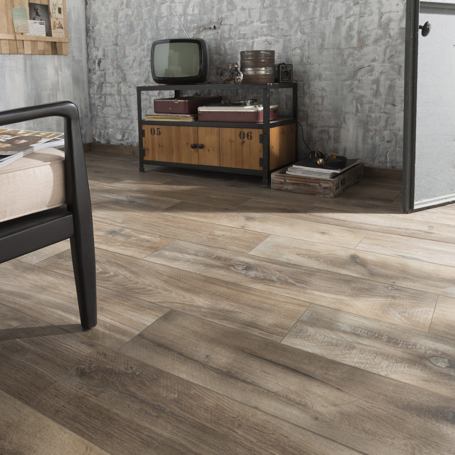 Carrelage heritage gris