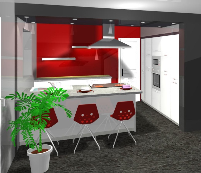 Modele de couleur pour mur de cuisine