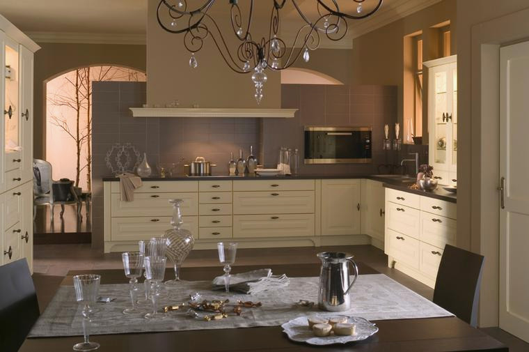 Couleur mur cuisine beige