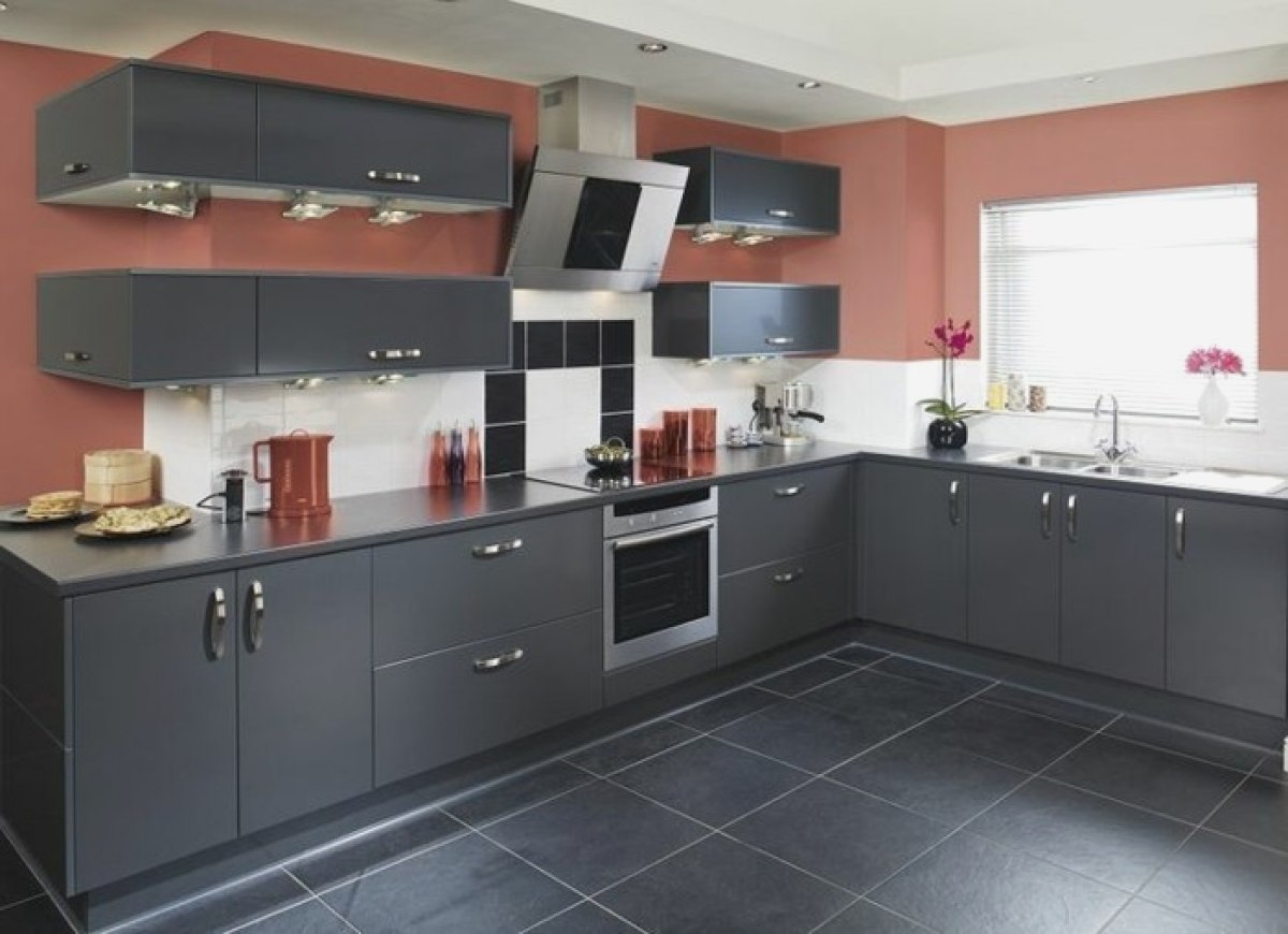 Couleur mur cuisine meuble gris