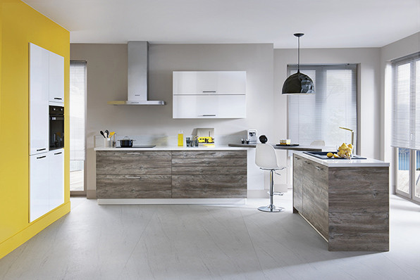 Couleur mur cuisine gris anthracite