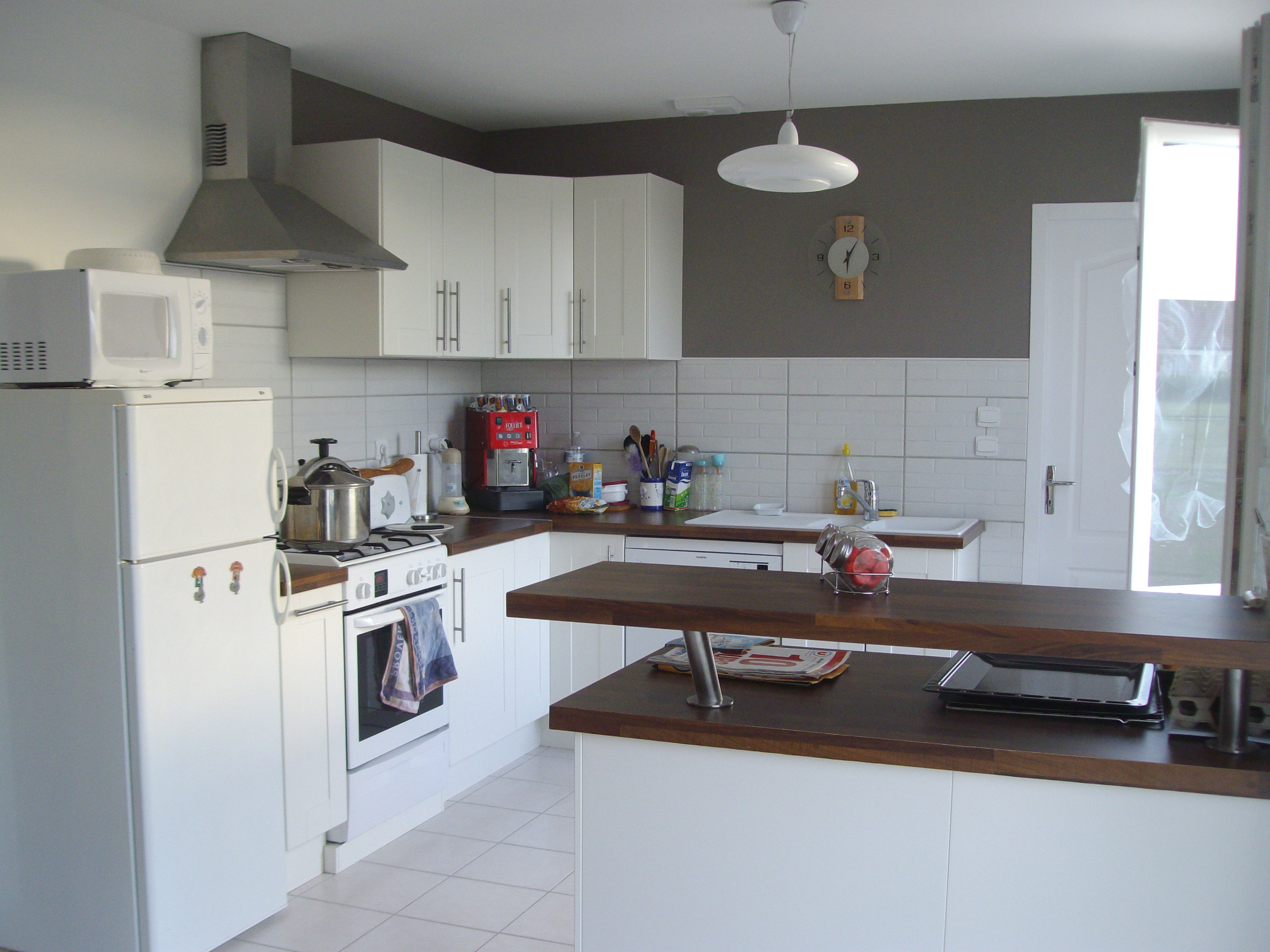 Idee peinture cuisine+salle a manger