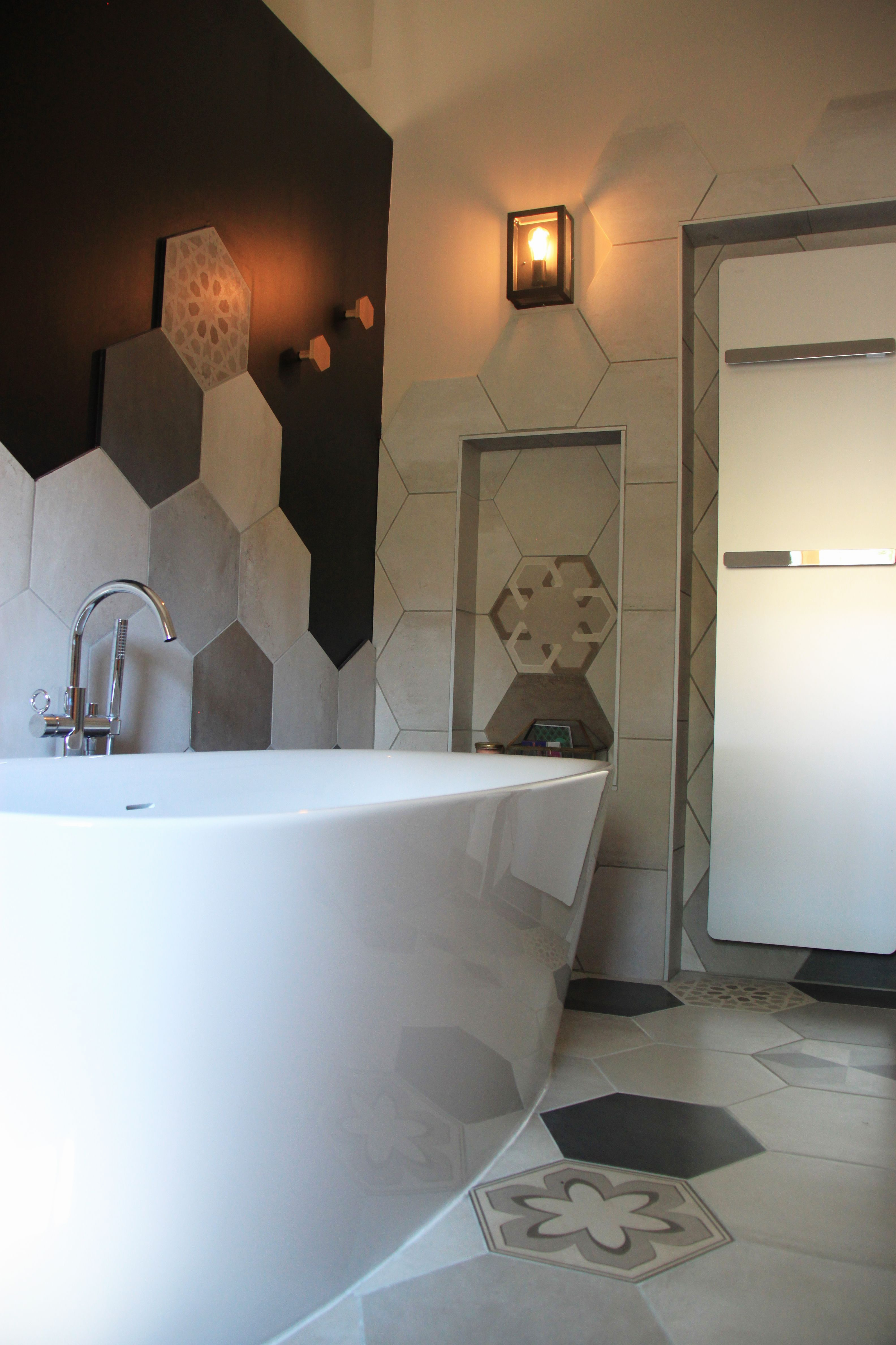 Stickers carrelage baignoire