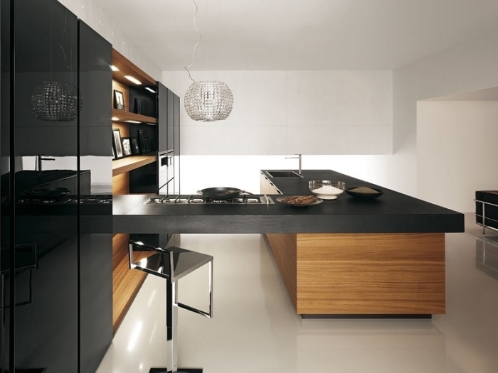 Modele de cuisine noire