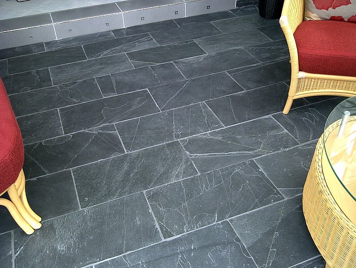 Carrelage ardoise du bresil