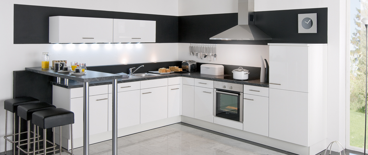 Idee deco cuisine meuble blanc