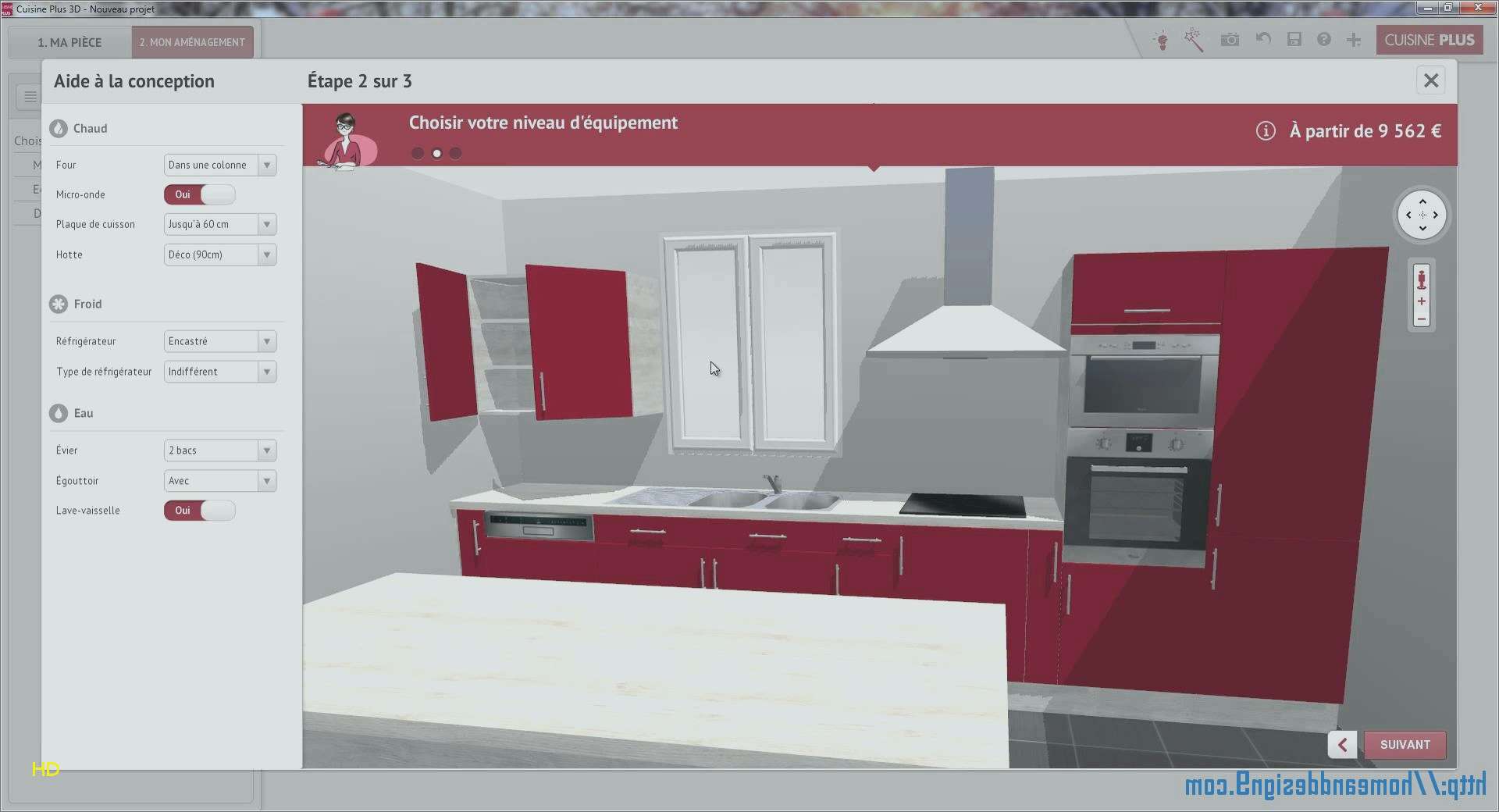 Logiciel conception cuisine sur ipad