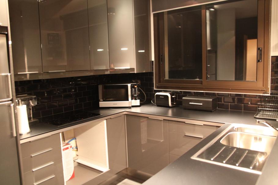 Decoration cuisine beige et gris