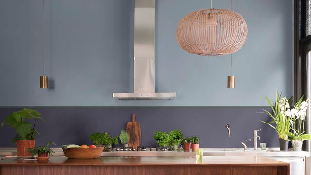 Peinture murale cuisine dulux valentine