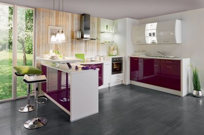 Modèle cuisine américaine avec bar
