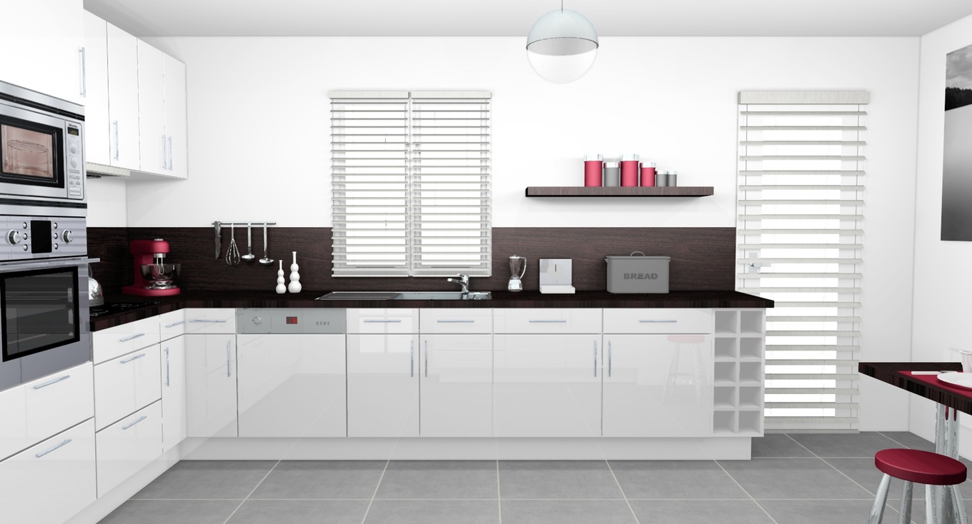 Idee deco cuisine wenge
