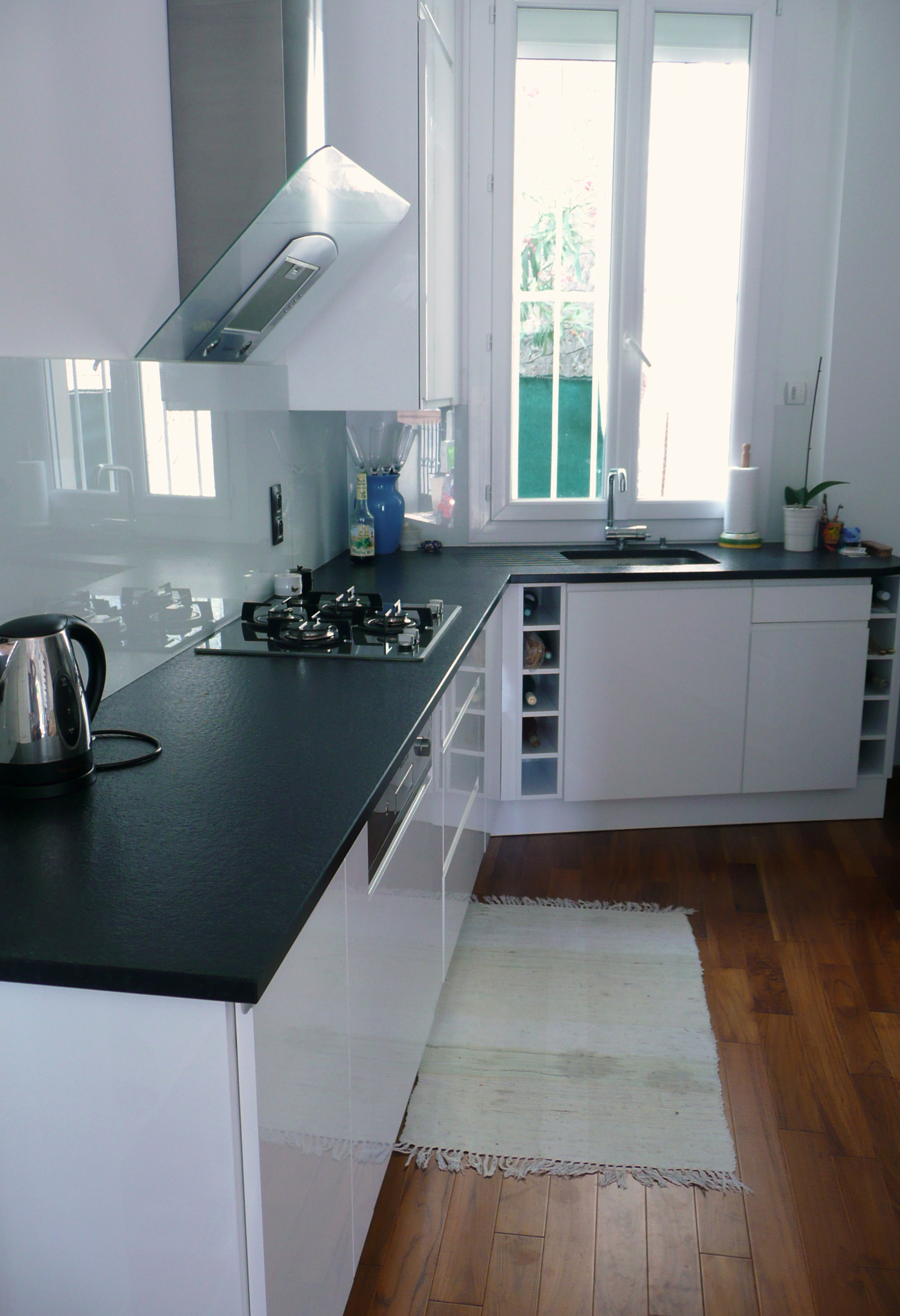 Cuisine noire quel plan de travail