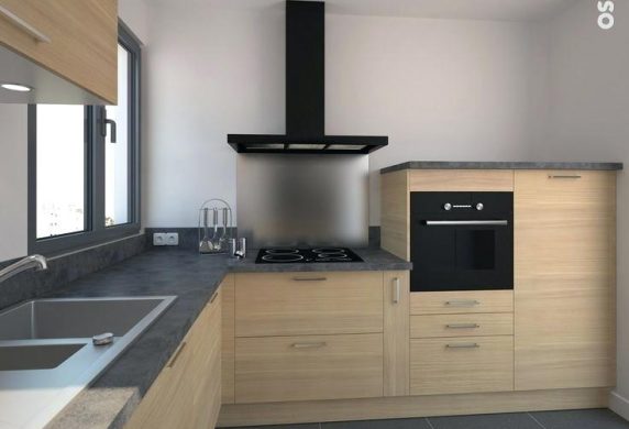 Couleur mur cuisine bois