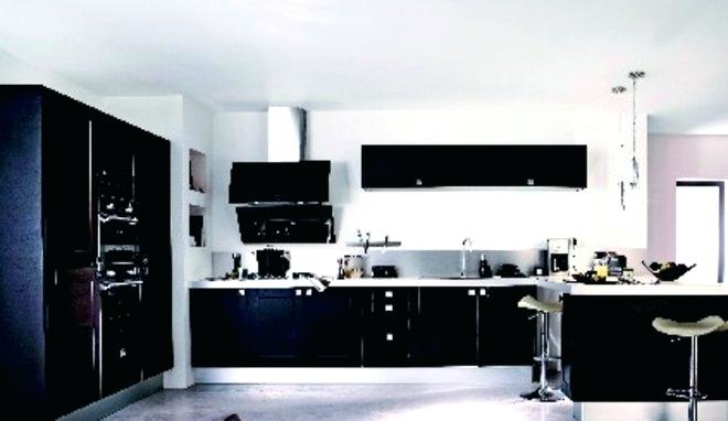 Couleur mur cuisine noir