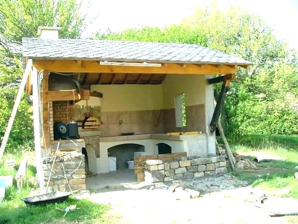 Plan cuisine ete exterieure