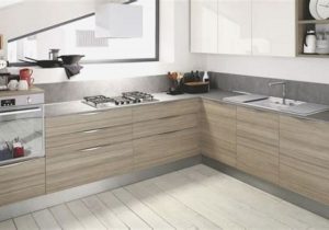 Modele de cuisine bois clair