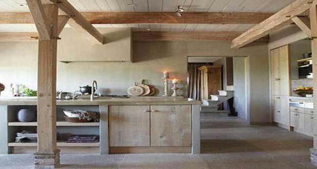 Modele de cuisine rustique