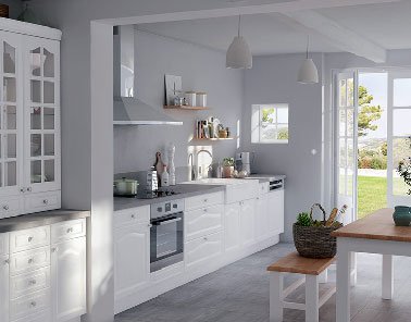 Modèle cuisine équipée castorama