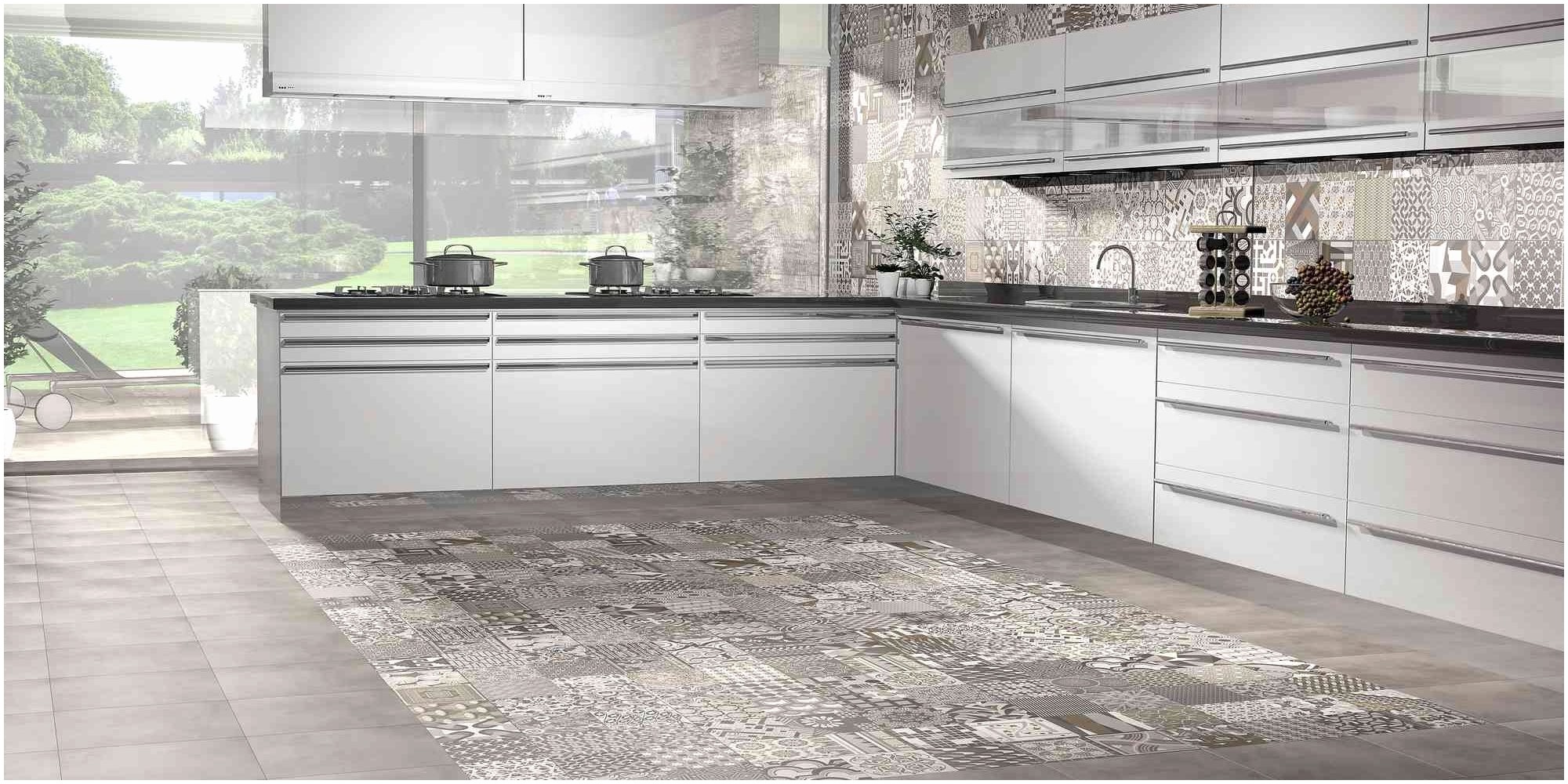 Carrelage cuisine luxe