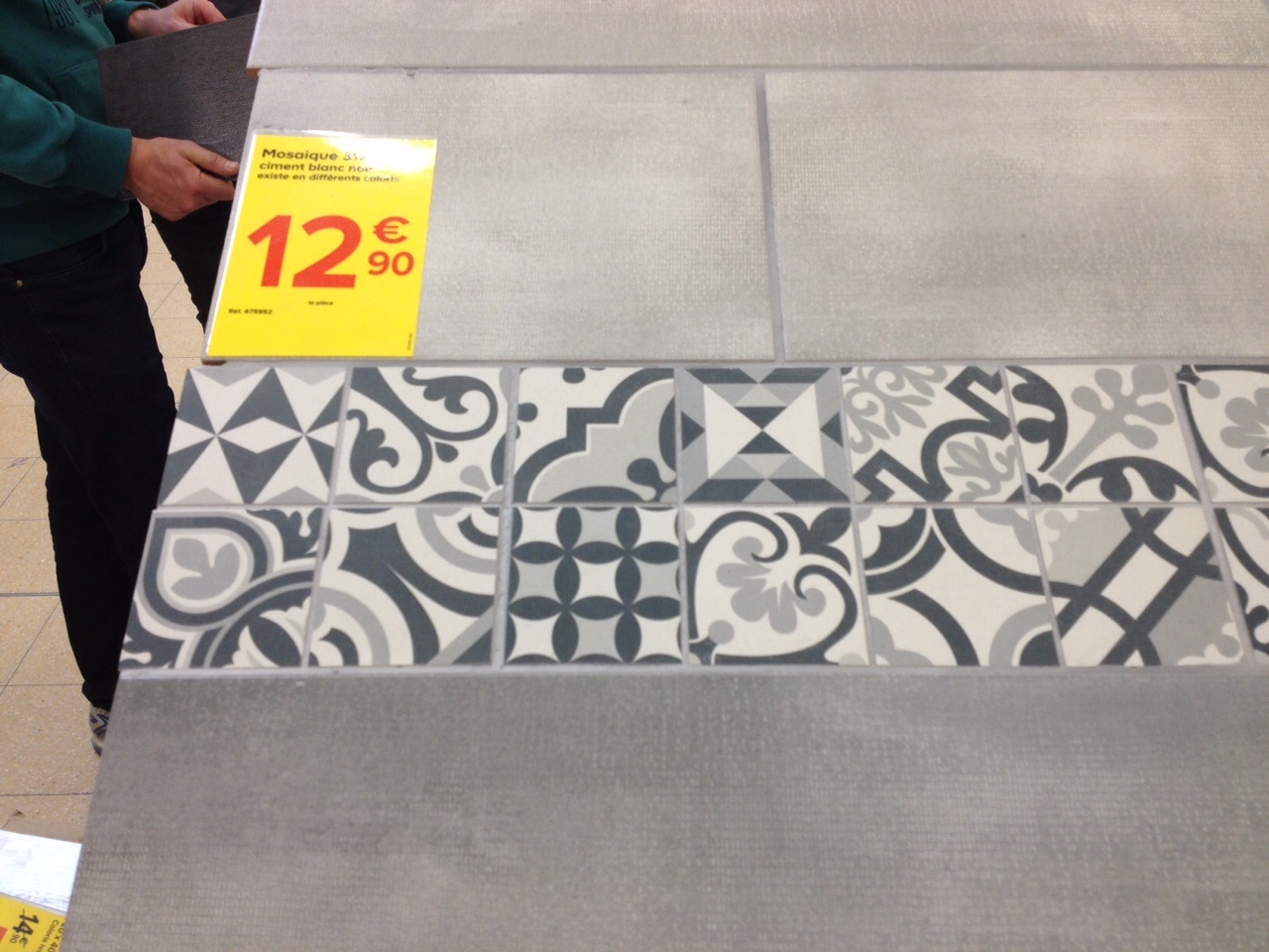 Carrelage mosaique patchwork