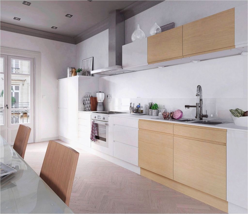 Deco cuisine blanche porte