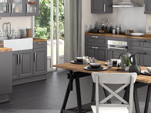 Table de cuisine decoration