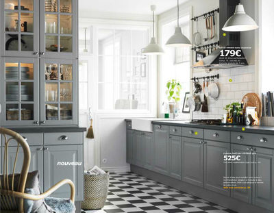 Photos cuisine ikea grise
