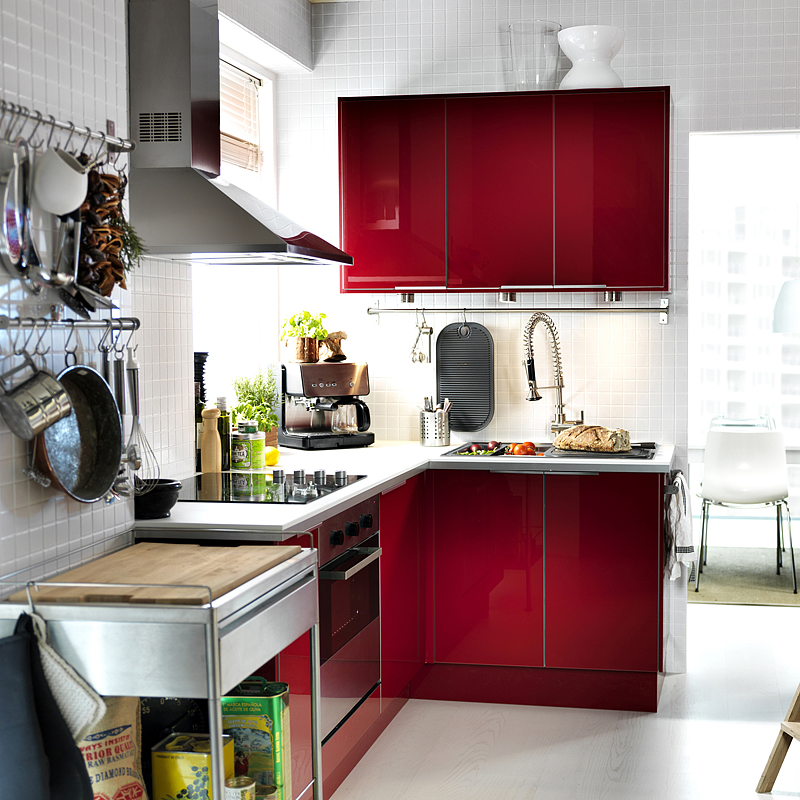 Cuisine ikea faktum beige
