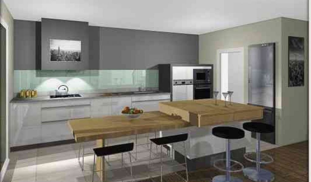 Plan pour ilot central de cuisine