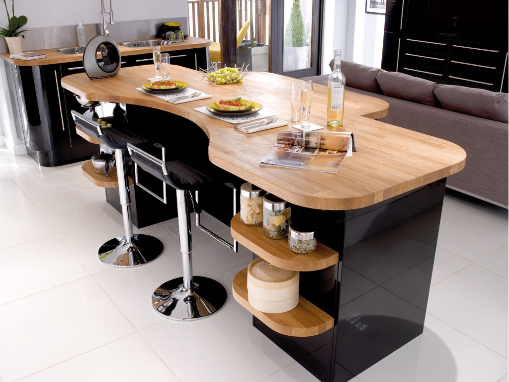 Decoration cuisine bois noir