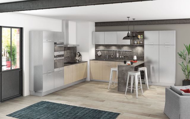 Modele de cuisine en beton