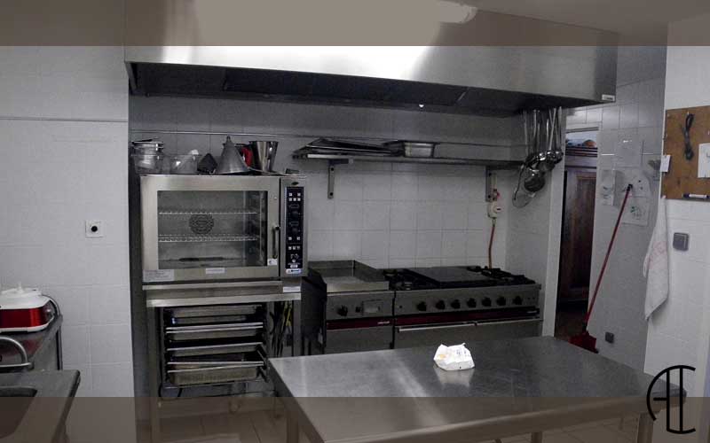 Plan petite cuisine professionnelle