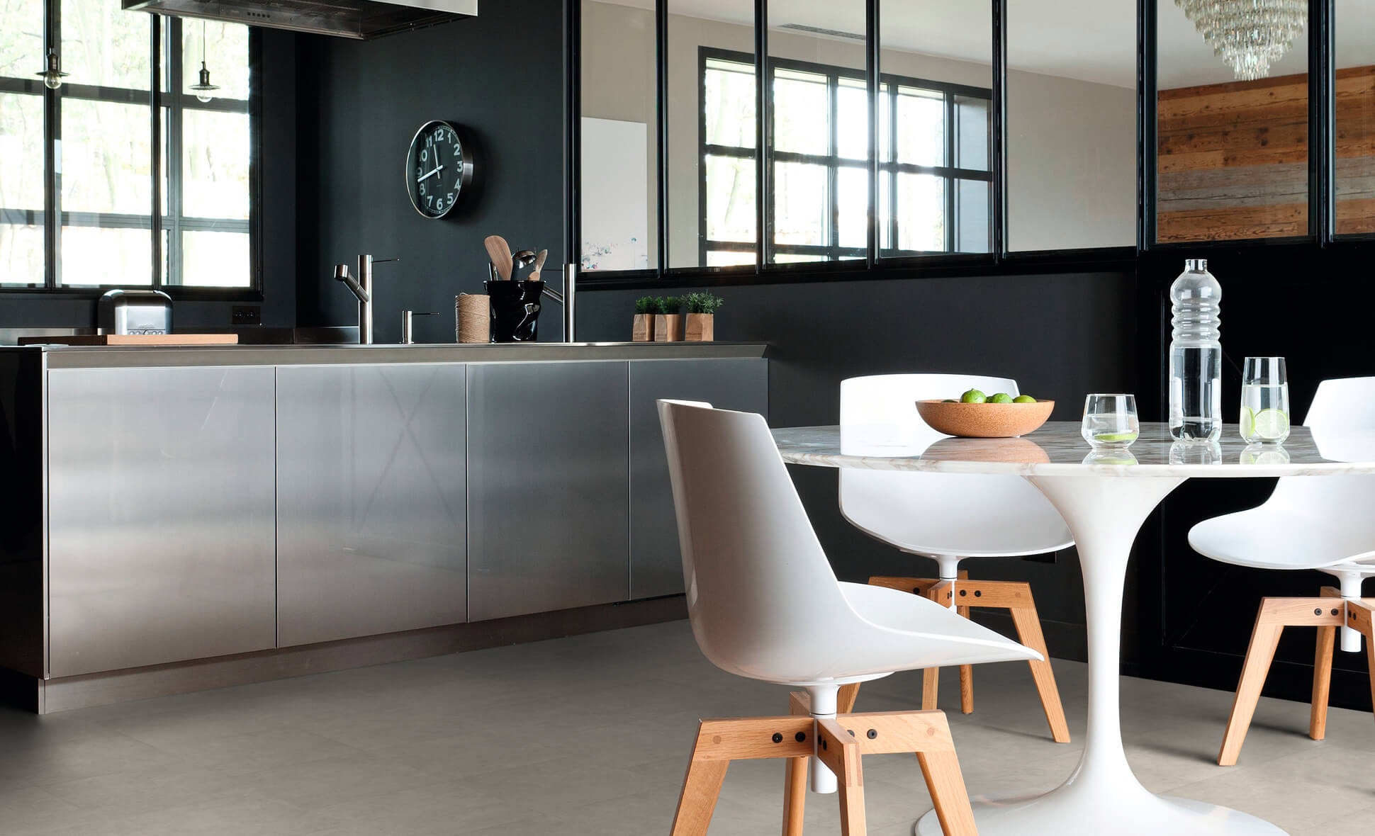 Couleur meuble cuisine sombre