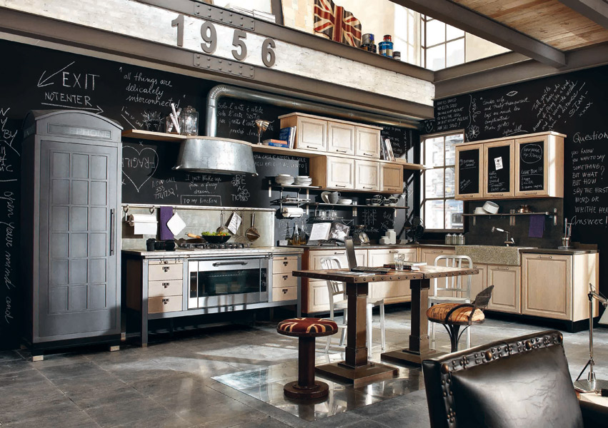 Idée déco cuisine rétro