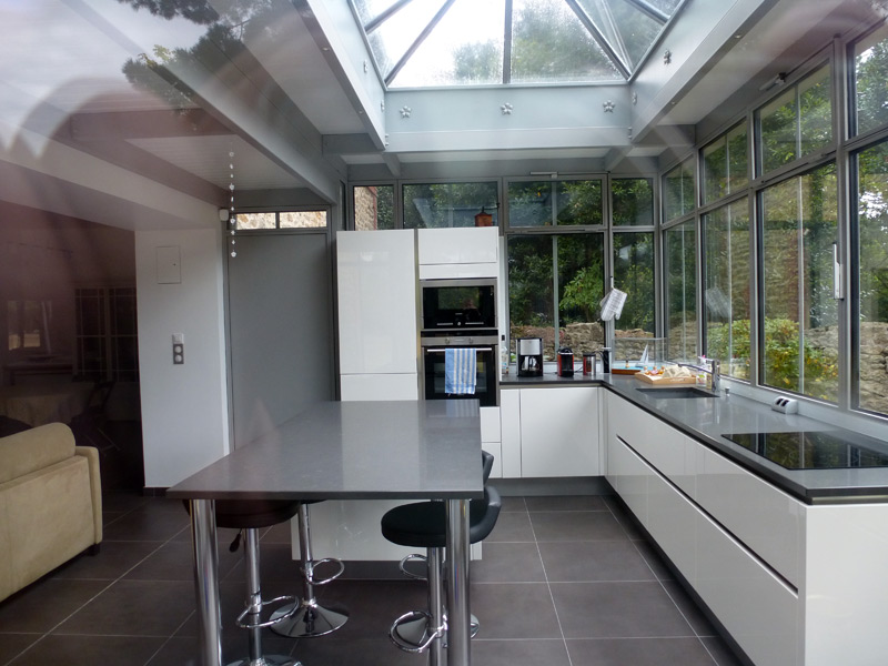 Plan cuisine veranda