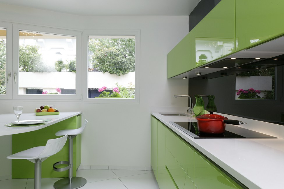 Model de cuisine verte
