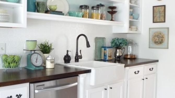 Couleur pour cuisine vintage