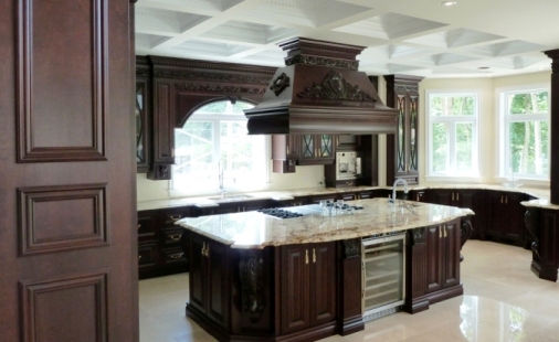 Porte d'armoire de cuisine en érable