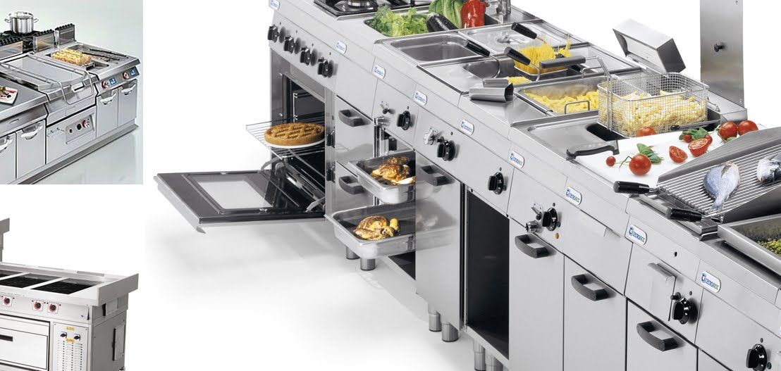 Plan cuisine snack professionnel
