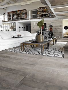 Carrelage essence anthracite
