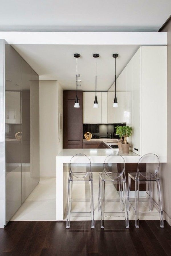 Petite cuisine moderne ouverte
