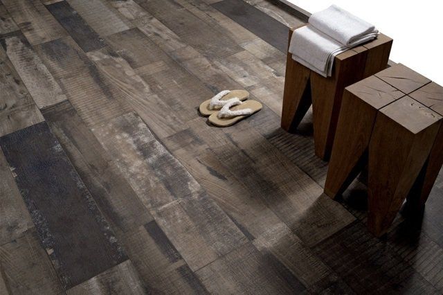 Carrelage imitation vieux bois