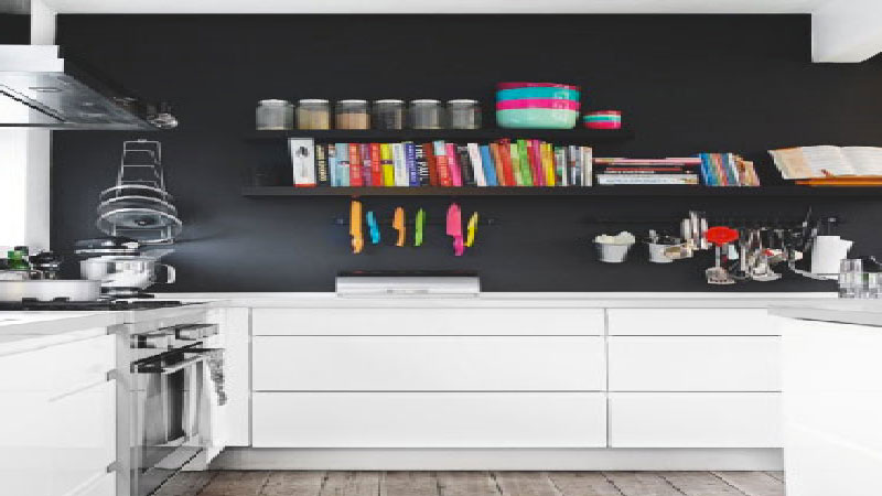 Idée déco cuisine colorée