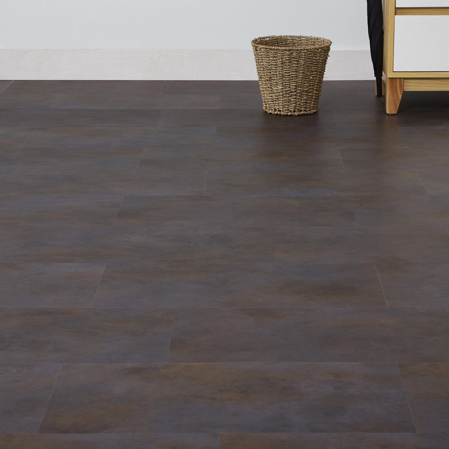 Carrelage ardoise oxydee
