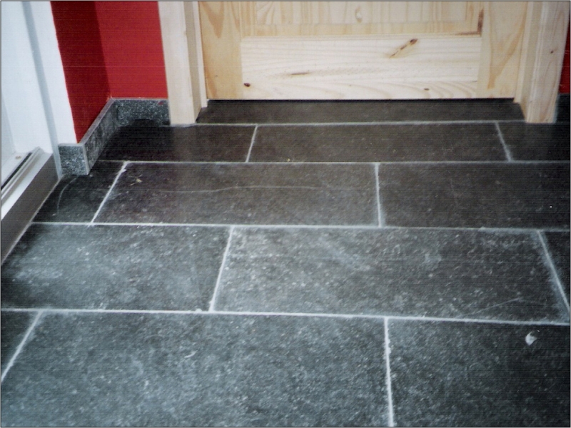 Carrelage rectangulaire sol cuisine