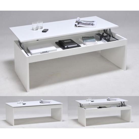 Table basse relevable darwin