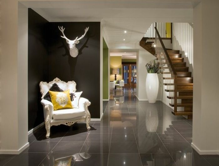 Carrelage gris dans maison