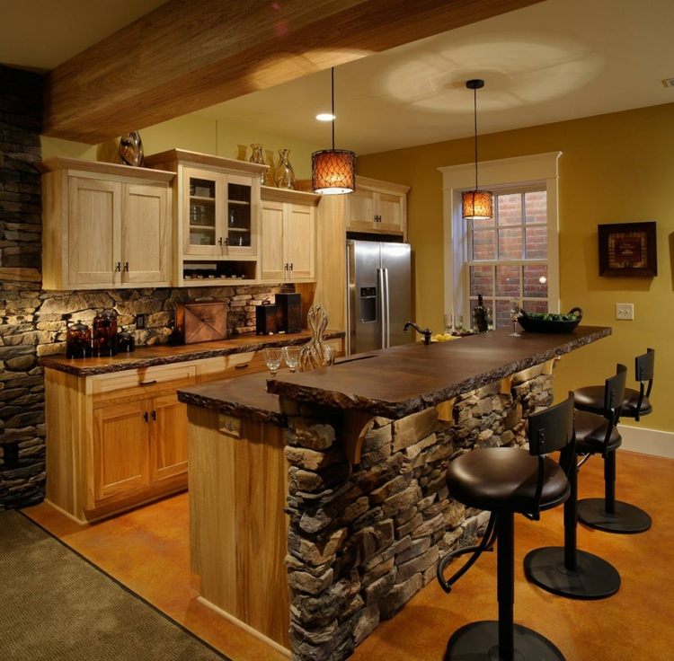Idee deco cuisine montagne