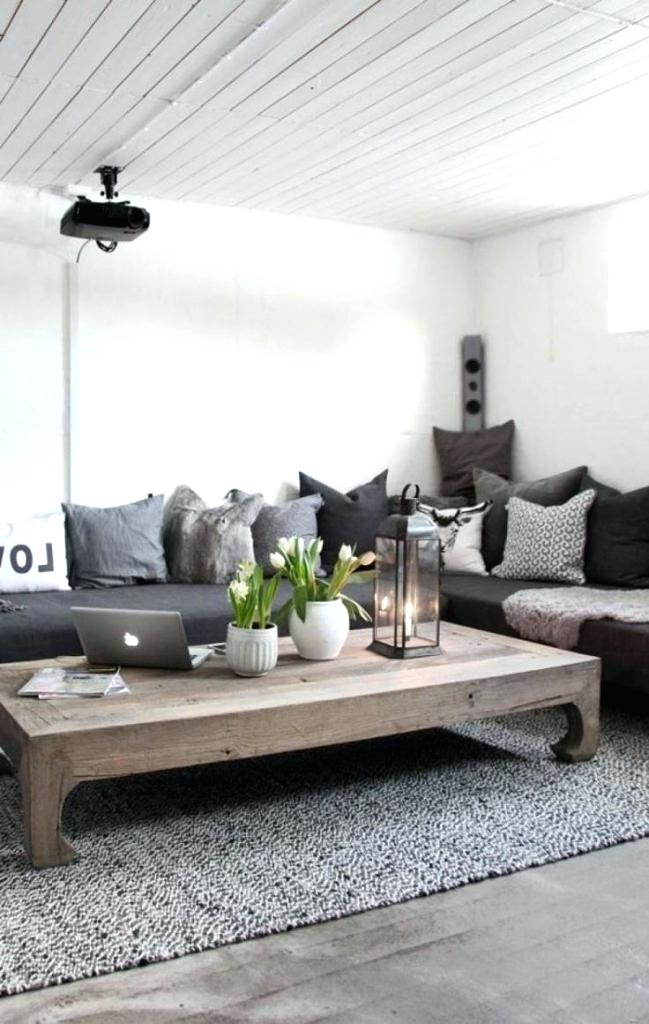 Deco salon cuisine gris